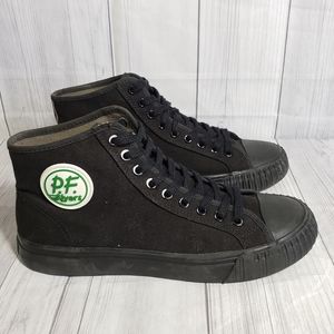 PF Flyers Sandlot Black Sneakers Mens Shoes Size 8